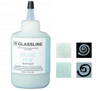 Glassline Paint Pen - Blue Ice - Click Image to Close